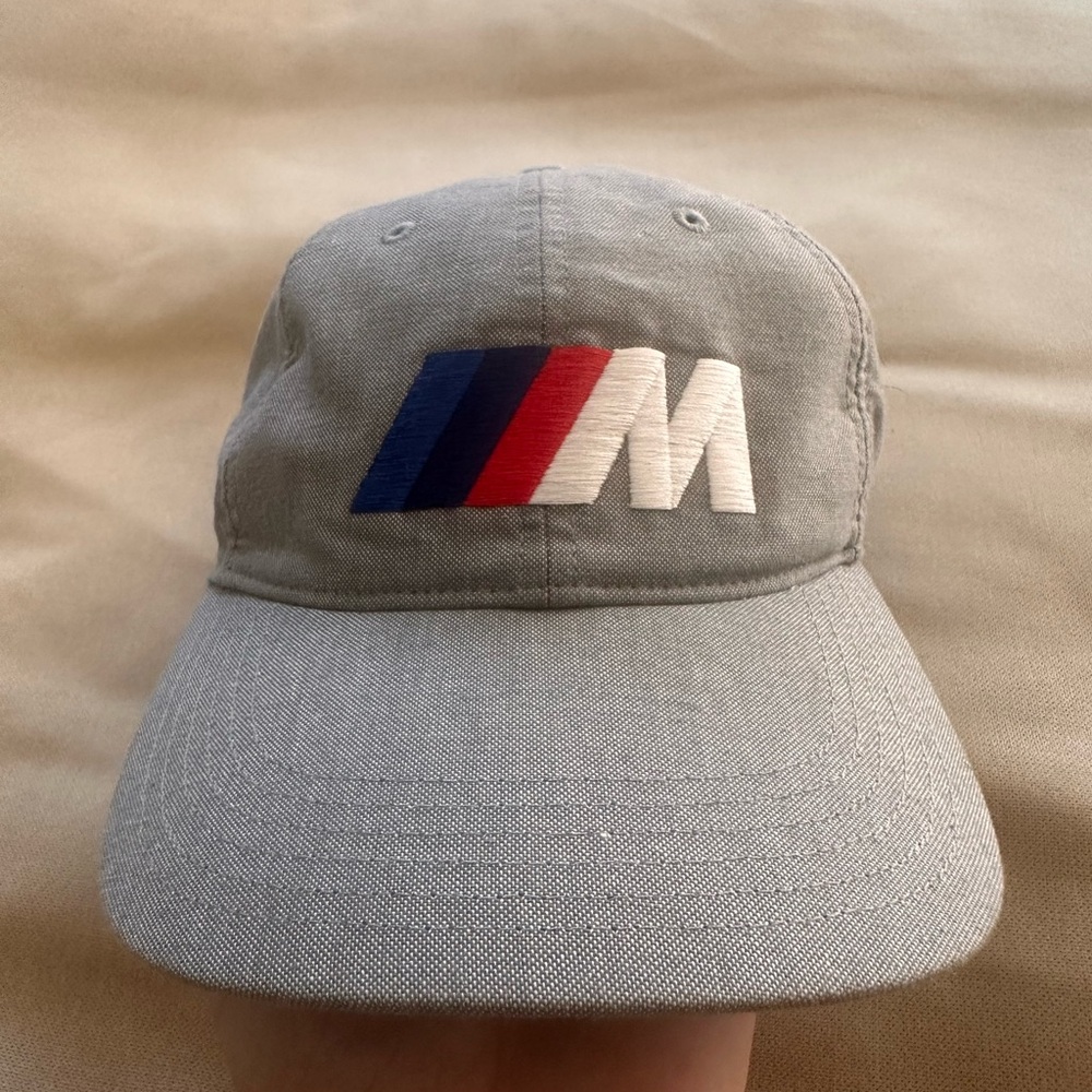 Grey BMW M Motorsport baseball cap
